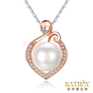【KATROY】天然珍珠．項鍊．母親節優選(10.0-12.0mm)