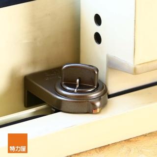 【特力屋】日本 GUARD 330 鋁門窗防盜輔助鎖 按壓防制設計 混色隨機出貨