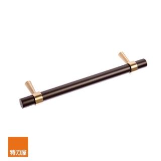 【特力屋】工業風鐵質鍍鎳把手128mm RK2741