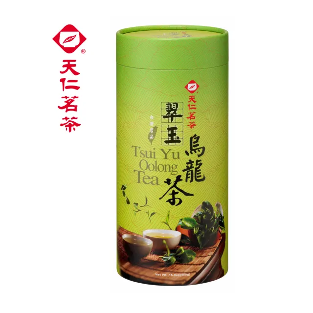 天仁茗茶】台灣茗品翠玉烏龍茶茶葉450g*3罐- momo購物網- 好評推薦