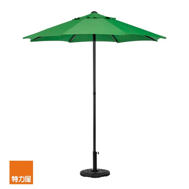 【特力屋】巧巧戶外摺疊傘6.5尺 綠色