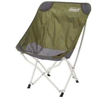 【Coleman】休閒療癒椅.露營折疊椅.戶外椅/附收納袋.攜帶方便(CM-36430 綠橄欖)
