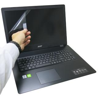 【Ezstick】ACER A317-51G 靜電式筆電LCD液晶螢幕貼(可選鏡面或霧面)