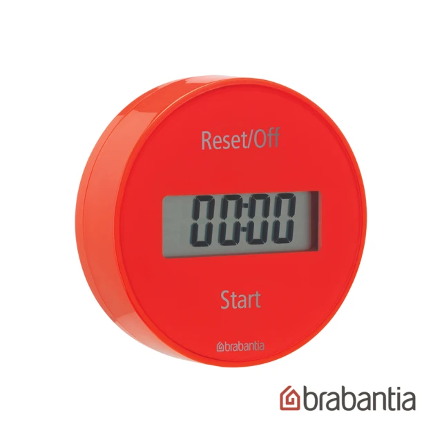 【Brabantia】計時器-熱情紅