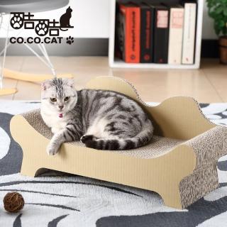 【Co.Co.Cat 酷酷貓】貴貓椅-100%臺灣製紙箱貓抓板(貓皇登場★寵物展熱賣商品★)