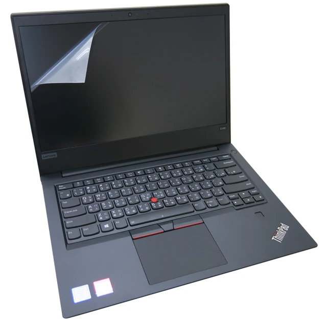 【Ezstick】Lenovo ThinkPad E490 靜電式筆電LCD液晶螢幕貼(可選鏡面或霧面)