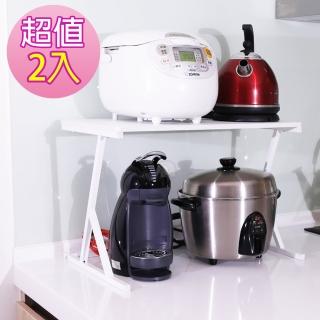 耐重雙層置物架2入