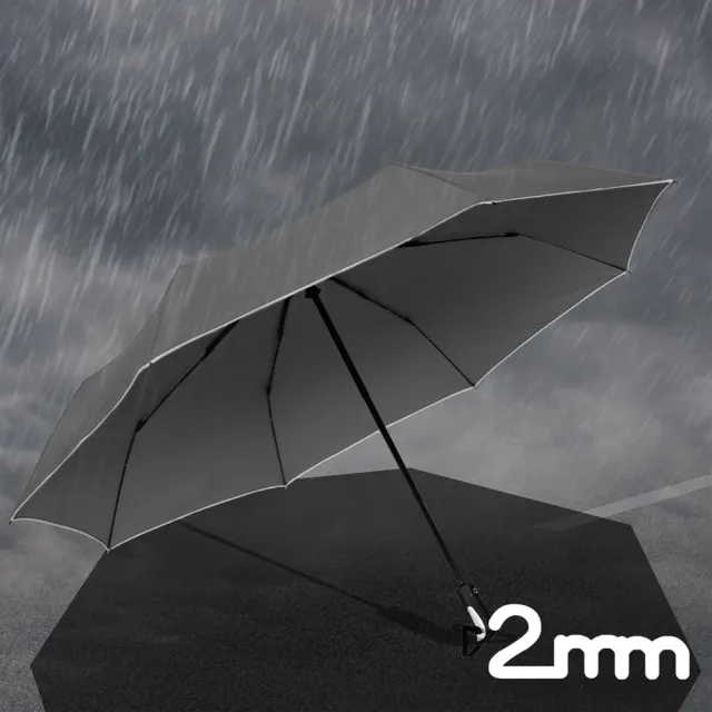 【2mm】都會行旅 超大傘面抗風自動開收傘 買一送一(雨傘)