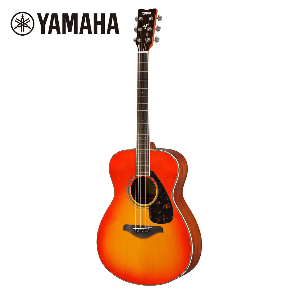 【Yamaha 山葉音樂音樂】FS820 AB 民謠木吉他 火紅漸層色(原廠公司貨 商品保固有保障)