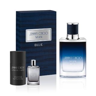 【JIMMY CHOO】酷藍男性淡香水50ml(贈隨機體香膏75g+小香乙瓶.專櫃公司貨)