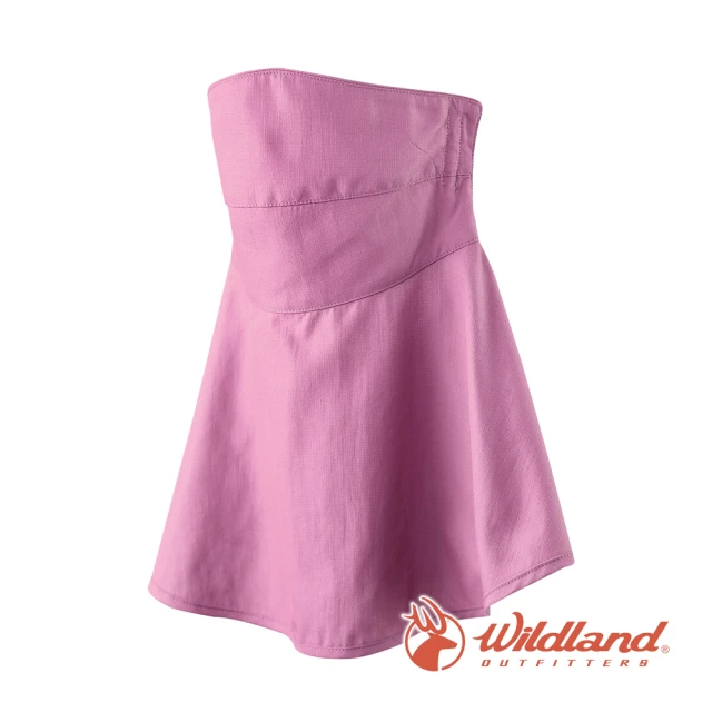 【Wildland 荒野】中性 涼感紗抗UV口罩-粉紫色 W1802-50(防曬口罩/機車/半罩/抗UV)