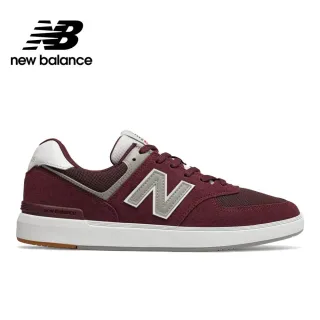 【NEW BALANCE】NB 復古休閒鞋/運動鞋_男鞋/女鞋_酒紅_AM574MRR-D楦 板鞋 運動 潮流 休閒