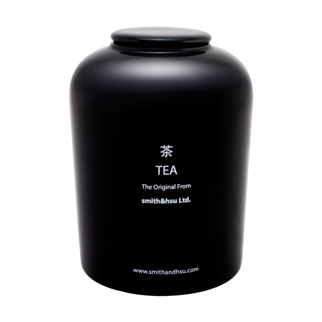 【smith&hsu】鮮彩陶瓷茶罐(黑色)