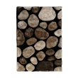 【山德力】凱伊地毯 -石頭 160x230cm(立體 長毛)