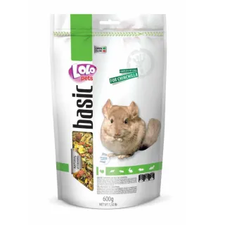 【歐洲LOLO】營養滿分龍貓主食 600g*4包組(龍貓飼料)