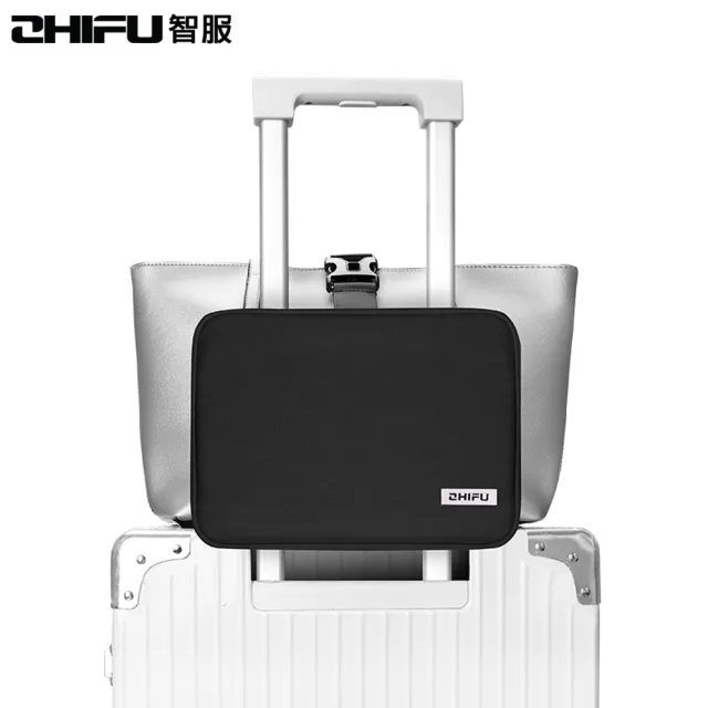 【ZHIFU 智服】行李斜跨包-黑色 博林代理公司貨(行李包 固定包 斜跨包 小包)