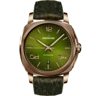 【ANONIMO】EPURATO經典青銅機械腕錶(AM400004466F66)