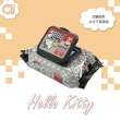 【SANRIO 三麗鷗】Hello Kitty 酒精加蓋濕紙巾/柔濕巾 30抽 X 10包