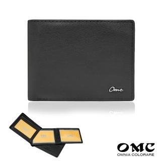 【OMC】11卡3照-左右翻可拆活頁牛皮短夾29804