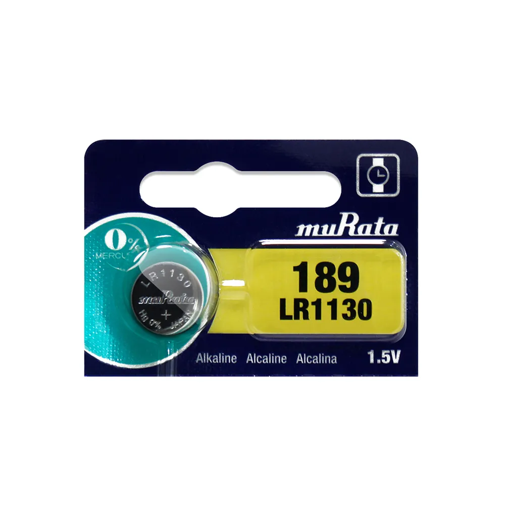 【日本制造muRata】公司貨 LR1130 鈕扣型電池-100顆入