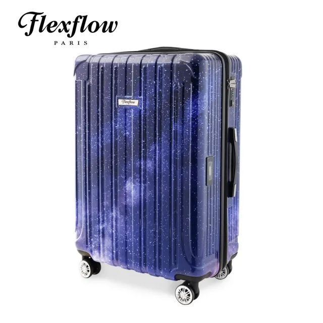 【Flexflow】璀璨星空 29吋 可擴充拉鍊 智能測重 防爆拉鍊旅行箱(里爾系列)