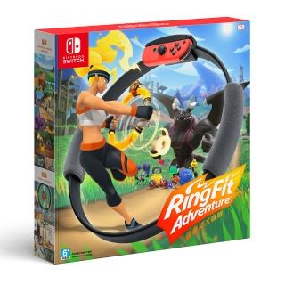 【Nintendo 任天堂】Switch 健身環大冒險 含專屬控制器Ring-Con(臺灣公司貨-中文版)