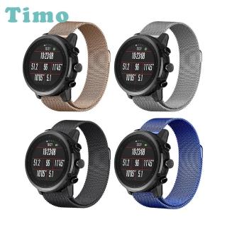 【Timo】華米 Amazfit GTR 4 米蘭尼斯磁吸式錶帶 通用 GTR 3 Pro / 3 GTR2/2e(錶帶寬度22mm)