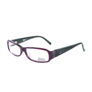 【Vivienne Westwood】英倫龐克風光學眼鏡(紫 VW072_04)