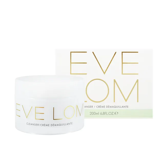 【EVE LOM】全能深層潔淨霜 200ml(內附2條瑪姿林布 卸妝膏 平行輸入)