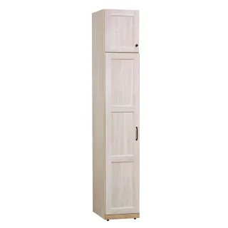 【多瓦娜】MIT鄉村茉莉1.5尺左門衣櫃-含被櫃