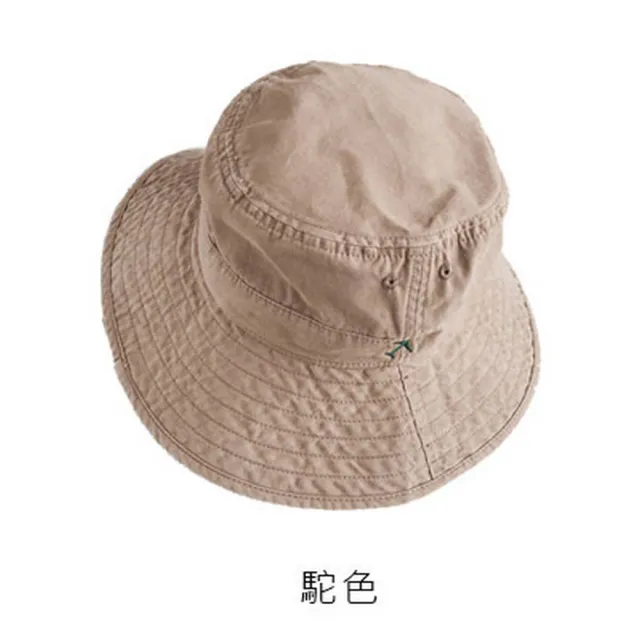 【OT SHOP】帽子 棉質漁夫帽 水桶帽 盆帽 遮陽帽  C2082(可折疊 純色 春夏透氣穿搭配件 帽子)