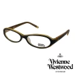 【Vivienne Westwood】經典土星款光學眼鏡(黑/黃 VW132_03)