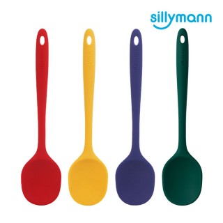 【韓國sillymann】100%鉑金矽膠一體成型拌炒勺(鉑金矽膠可進洗碗機高溫清潔可沸水消毒)