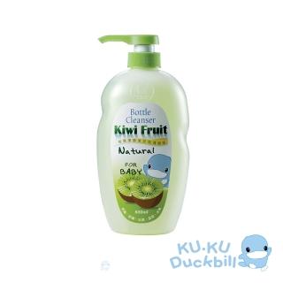 【KU.KU. 酷咕鴨】奇異果酵素奶瓶清潔液800ml