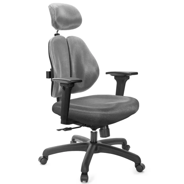 【GXG 吉加吉】高背涼感綿 雙背椅 3D升降扶手(TW-2995 EA9)