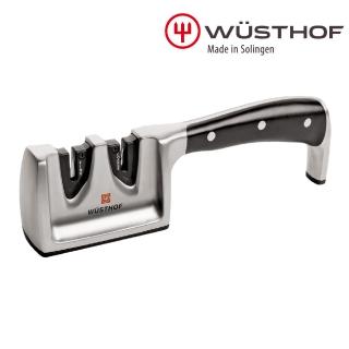 【WUSTHOF 三叉】德國三叉牌Sharpening 不鏽鋼二段式磨刀器(鑽石磨刀)