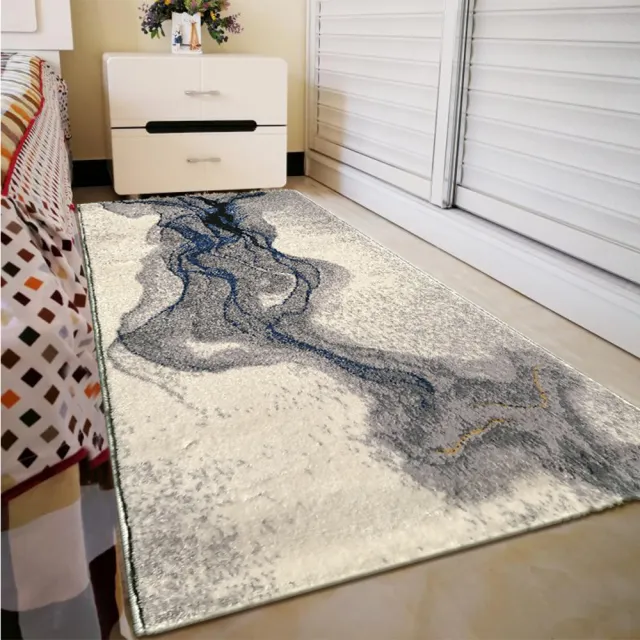 【山德力】低調時尚藝術地毯-帕貝爾 80x150CM(氣派 現代 經典 客廳 起居室 書房 臥室)