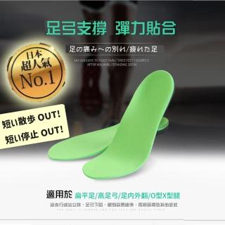 【DR.Story】日式好評機能運動足弓鞋墊(扁平足鞋墊 加厚 減震 增高 防臭 足弓鞋墊)