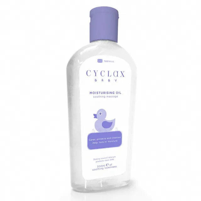 【CYCLAX】英國製造嬰兒油(300MLx3入)