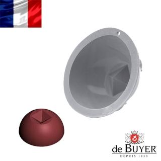 【de Buyer 畢耶】『全球專利矽金烤模系列』半圓形單人蛋糕烤模