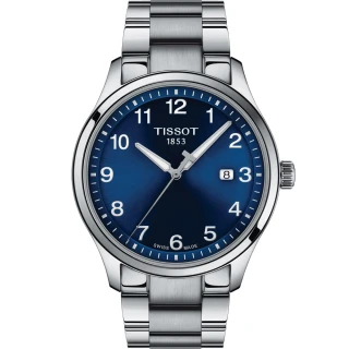 【TISSOT天梭 官方授權】GENT XL CLASSIC 經典大三針男錶 父親節 送禮首選(T1164101104700)
