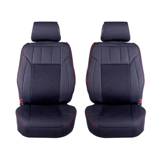 【ANBORTEH 安伯特】冰絲透氣 尊爵椅套 前座六件組(親膚透氣 防水防污防黴)