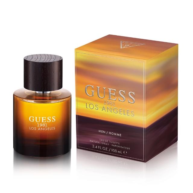 【GUESS】洛杉磯1981男性淡香水100ml(專櫃公司貨)