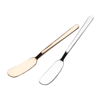 【樂邁家居】304不鏽鋼 奶油刀 餐刀 果醬 甜品 西餐刀具(16.5cm)