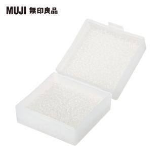 【MUJI 無印良品】攜帶式海綿香皂盤/含2入海綿
