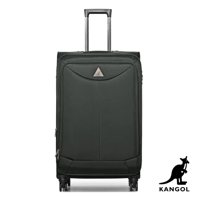 【KANGOL】英國袋鼠世界巡迴28吋布面行李箱-共3色