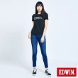 【EDWIN】女裝 JERSEYS EJ2棉感窄管迦績褲(拔洗藍)