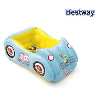 【Fisher price 費雪】費雪敞篷車球池-送25顆球(平輸品)