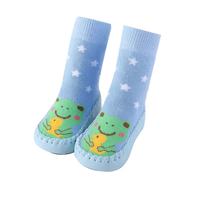 【Baby 童衣】防滑顆粒卡通圖案室內鞋襪 88270(共5色)