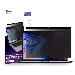 【BEAM】MacBook Pro 15吋 磁吸式抗眩防窺螢幕保護貼(2016-2022通用款)